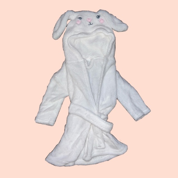 White bunny robe - Picture 2 of 3